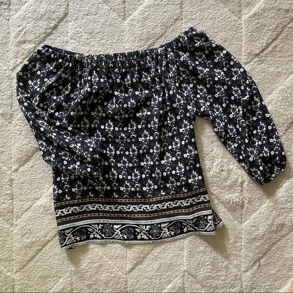 Madewell Off The Shoulder Top - Picture 3 of 6